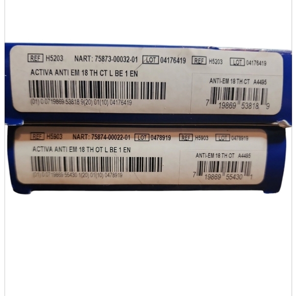 Activa Anti-Embolism 18 mmHg Compression Thigh High Stockings Beige Large 1 Pair - Picture 3 of 6